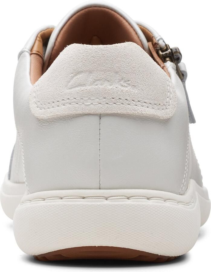 Clarks Shoes Clarks Dames Nalle Lace D 1 white leather - Foto 4