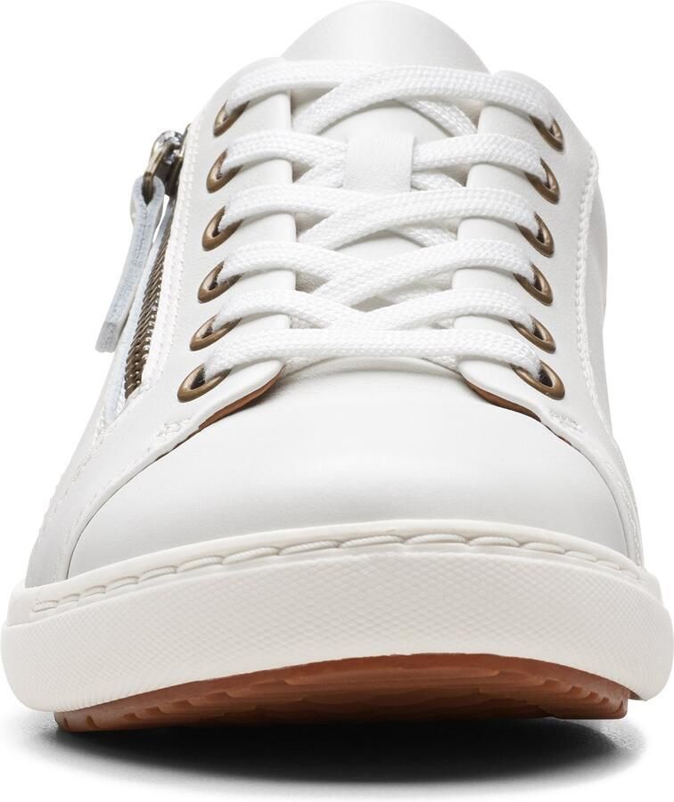 Clarks Shoes Clarks Dames Nalle Lace D 1 white leather - Foto 3