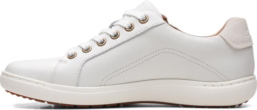 Clarks Shoes Clarks Dames Nalle Lace D 1 white leather - Foto 7
