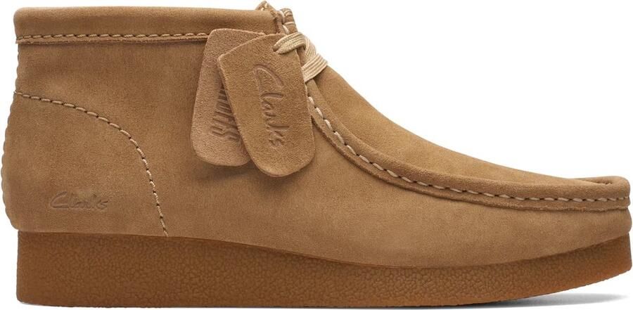 Clarks Shoes Wallabee Evo Bt Bootschoenen Bruin 1 2 Vrouw