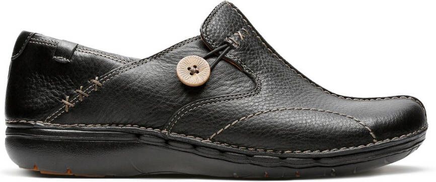 Clarks Instappers Un Loop Slipper flats met verwisselbaar voetbed - Foto 2