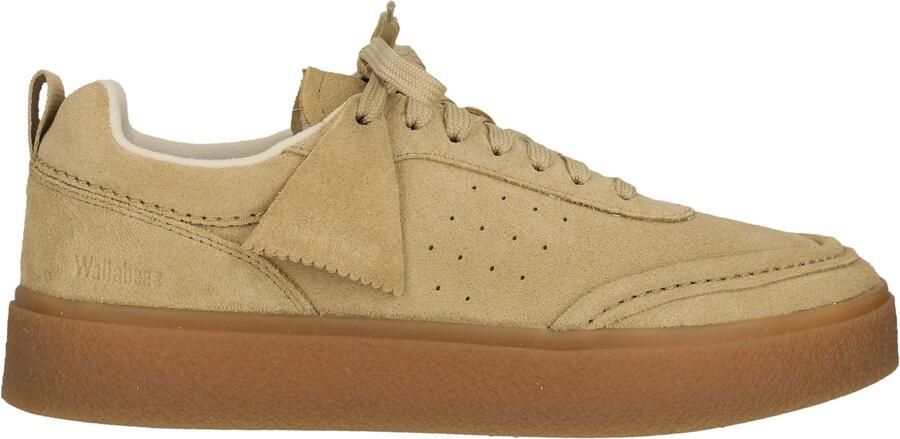 CLARKS Sneakers laag 'Boxbee Lace' lichtbruin