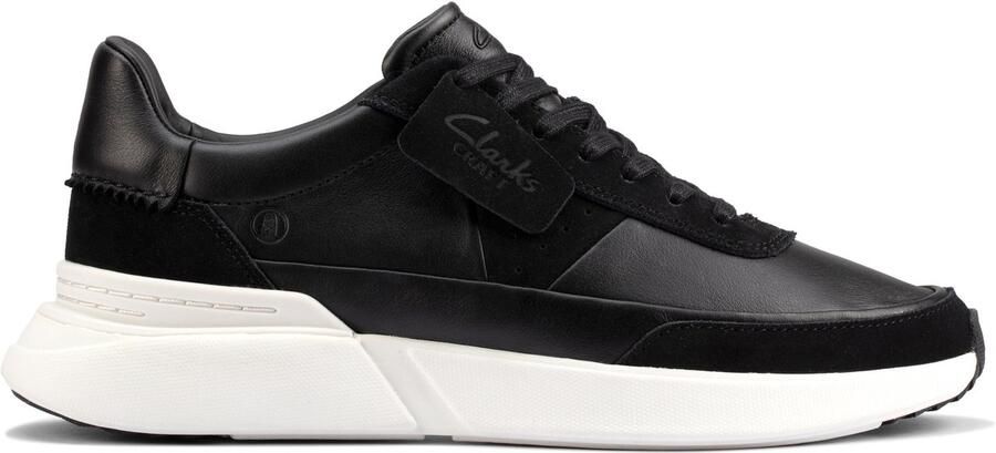 Clarks Lage Sneakers Craft Pace leren sneakers