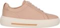 Clarks Sneaker Women Hollyhock Walk Rose Leather - Roze