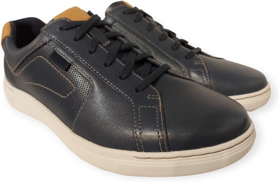 Clarks Sneaker Mapstone Lace Blauw