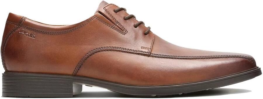 Clarks Tilden Walk heren veterschoen Bruin