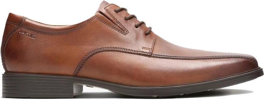 Clarks Tilden Walk heren veterschoen Bruin