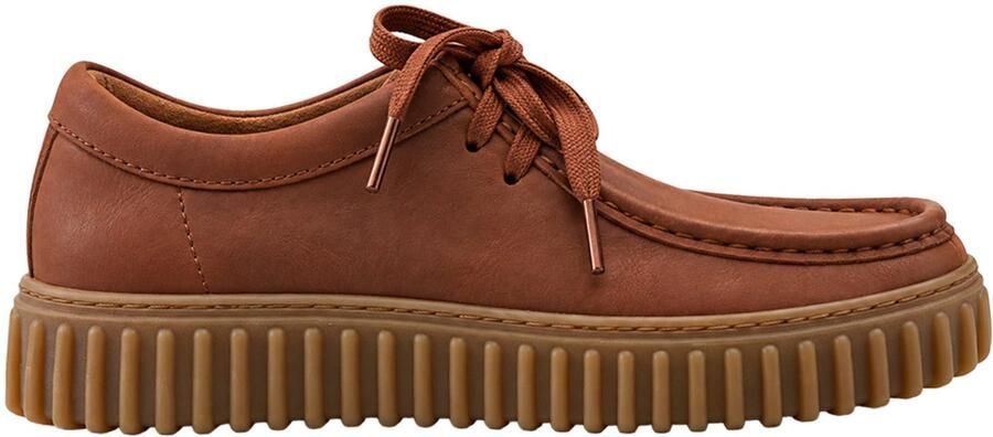 Clarks Torhill Lo heren veterschoen Bruin