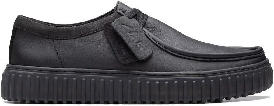 Clarks Torhill Lo heren veterschoen zwart