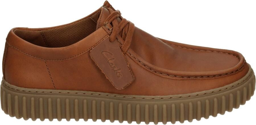 Clarks TORHILL LODARK Vrije tijdsschoenen Heren veterschoen Heren sneakersCasual Cognac