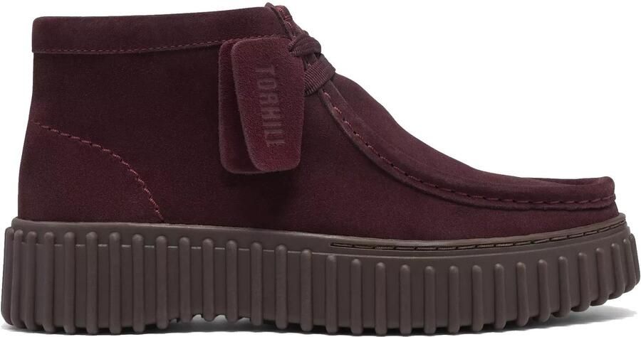 Clarks Torhill Moss dames laars Rood