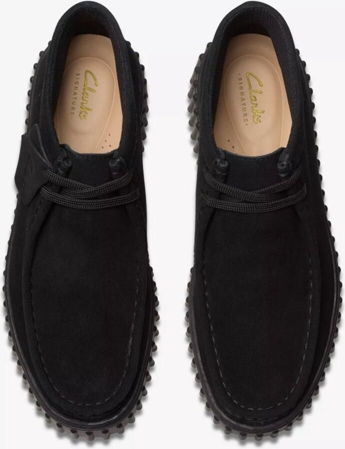 CLARKS ORIGINALS Zwarte Clarks Veterschoenen Torhill Moss Dames - Foto 3