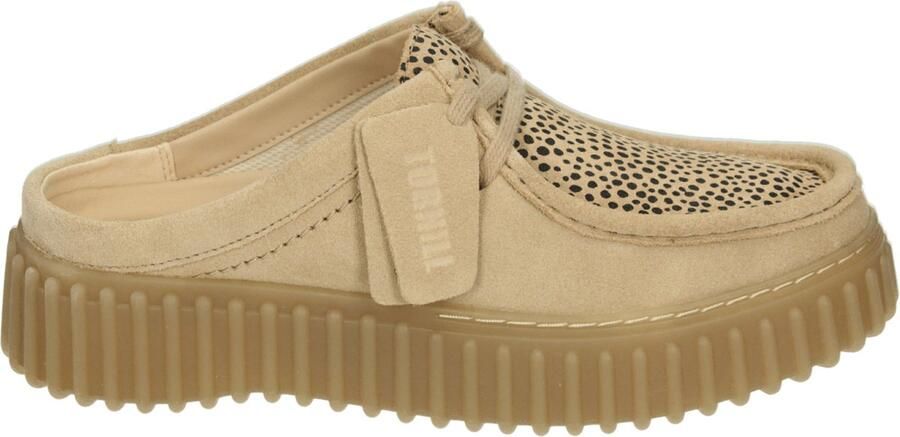 Clarks TORHILL MULE Dames slippers Wit beige