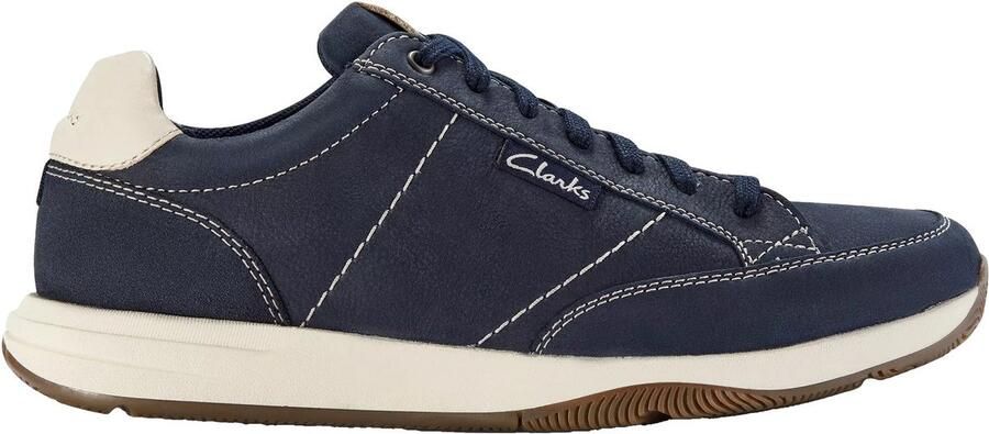 Clarks Townview Lace heren sneaker Blauw - Foto 1