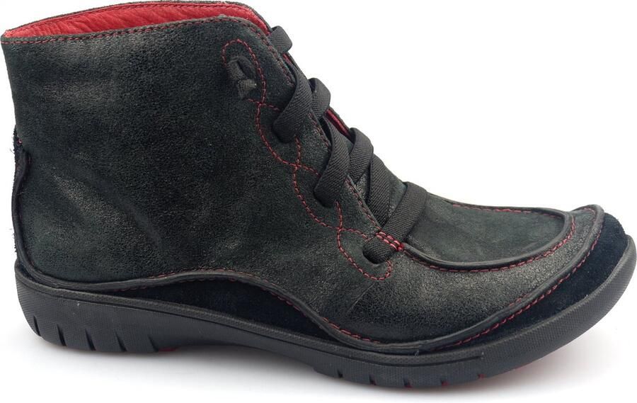Clarks Stijlvolle leren veterschoenen Zwart Dames - Foto 2