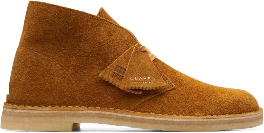 Clarks Veterboot Desert Boot Brown Orange Suède