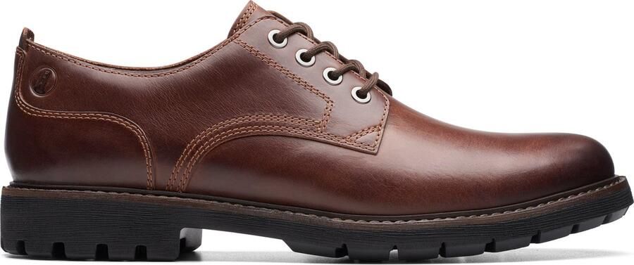 Clarks Veterschoenen Batcombe Tie Veterschoenen lage schoen met profielzool