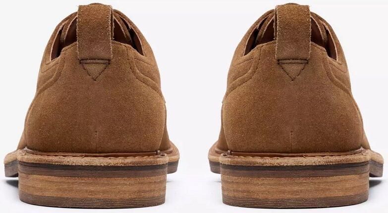 CLARKS Veterschoen 'Aldwin' lichtbruin