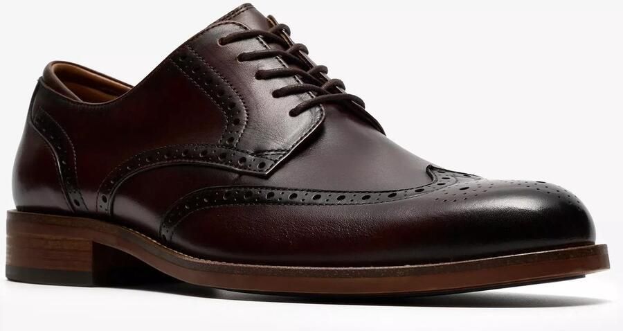 Clarks Veterschoen Bruin