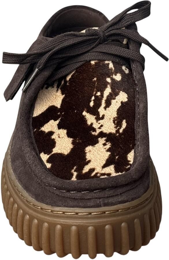 Clarks Veterschoen Bruin