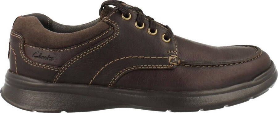 Clarks Veterschoen Heren Cotrell Edge G Breedte Bruin