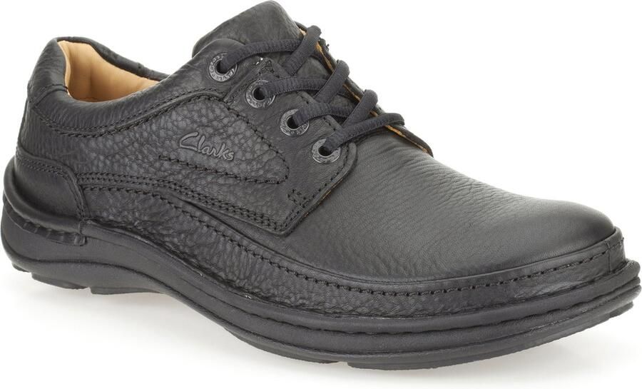 Clarks Veterschoenen NATURE THREE Vrijetijdsschoen lage schoen veterschoen met uitneembare voetbed - Foto 3