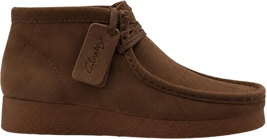 Clarks Wallabee EVO dames laars Bruin