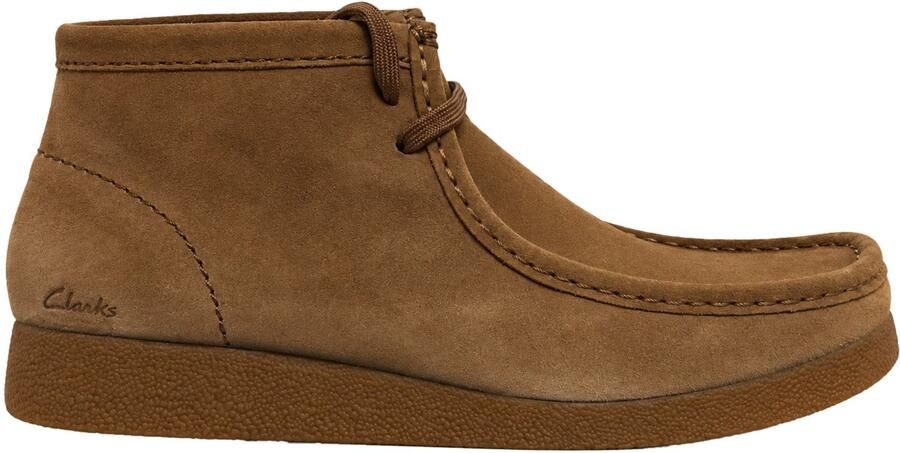 Clarks Wallabee EVO dames laars Bruin