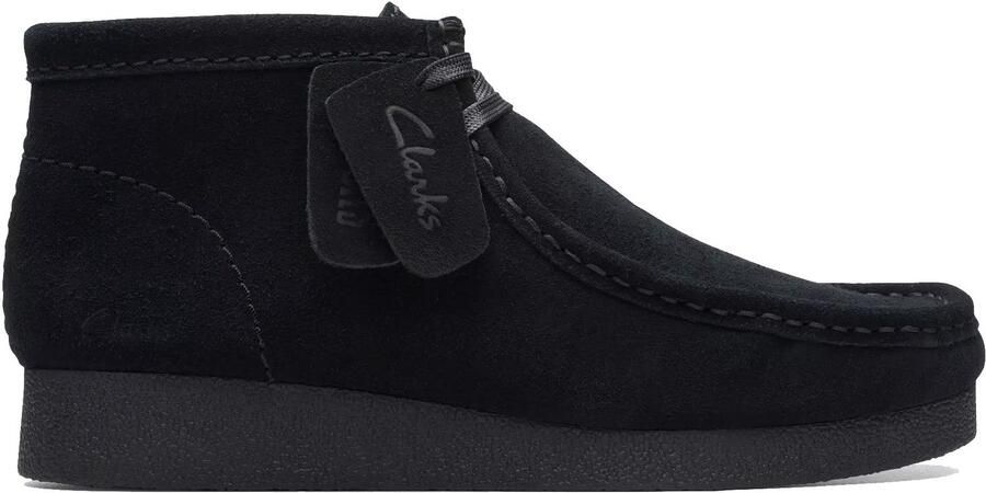 Clarks Wallabee EVO dames laars Zwart