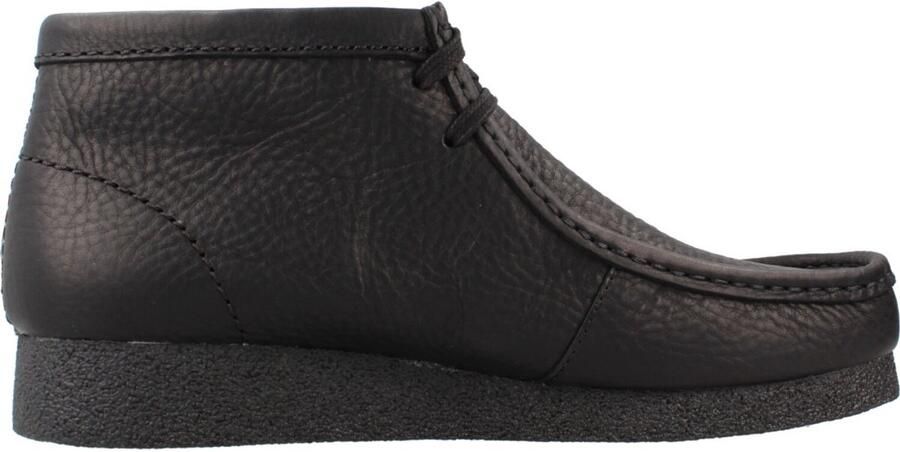 Clarks WallabeeEVO BT Heren Veterschoenen Leer Zwart