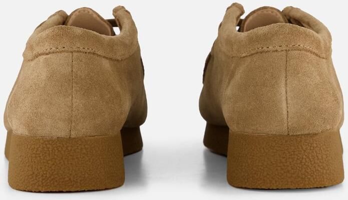 Clarks WALLABEE~EVO~SH~~~~~~~~~~~~~~~ Dames veterschoenen Wit beige - Foto 4