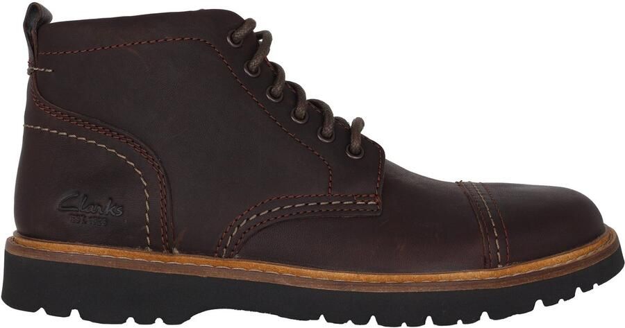 Clarks Weltridge Zip heren laars bruin
