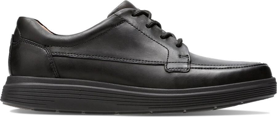 Clarks Zwarte Geklede Veterschoenen Heren