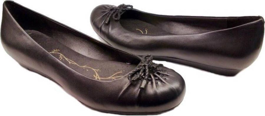 Clarks Cloud Puff dames ballerina zwart