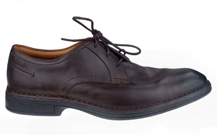 Clarks Stijlvolle veterschoen voor heren Brown Heren