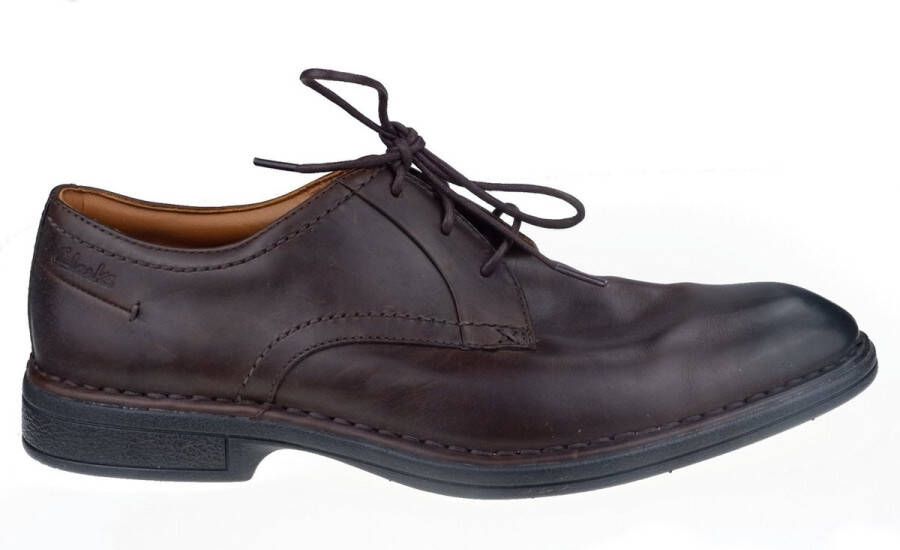 Clarks Stijlvolle veterschoen voor heren Brown Heren