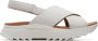 Clarks Sandalen DashLite Wish plateausandaal klittenbandschoen met modieuze kruisbandage - Thumbnail 1