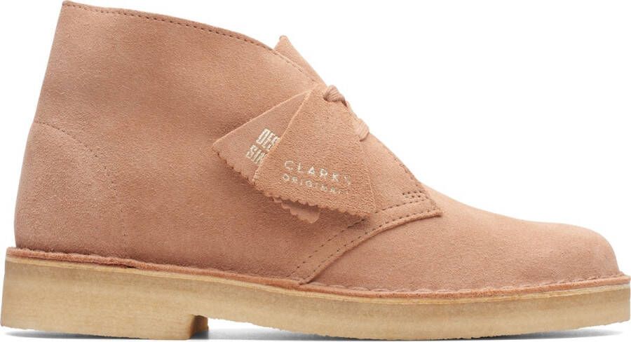 Clarks Dames Desert Boot. D 1 Warm Beige