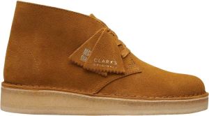 Clarks Dames Desert Coal Boots Camel