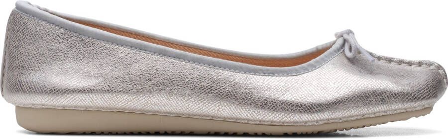 Clarks Dames Freckle Ice D 6 silver metallic