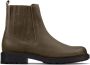 Clarks Dames Orinoco2 Mid D 5 dark olive lea - Thumbnail 1