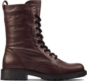 Clarks Dames schoenen Orinoco2 Style D burgundy leather
