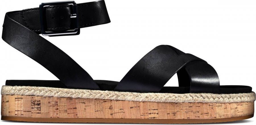 Clarks Dames schoenen Botanic Poppy D Zwart