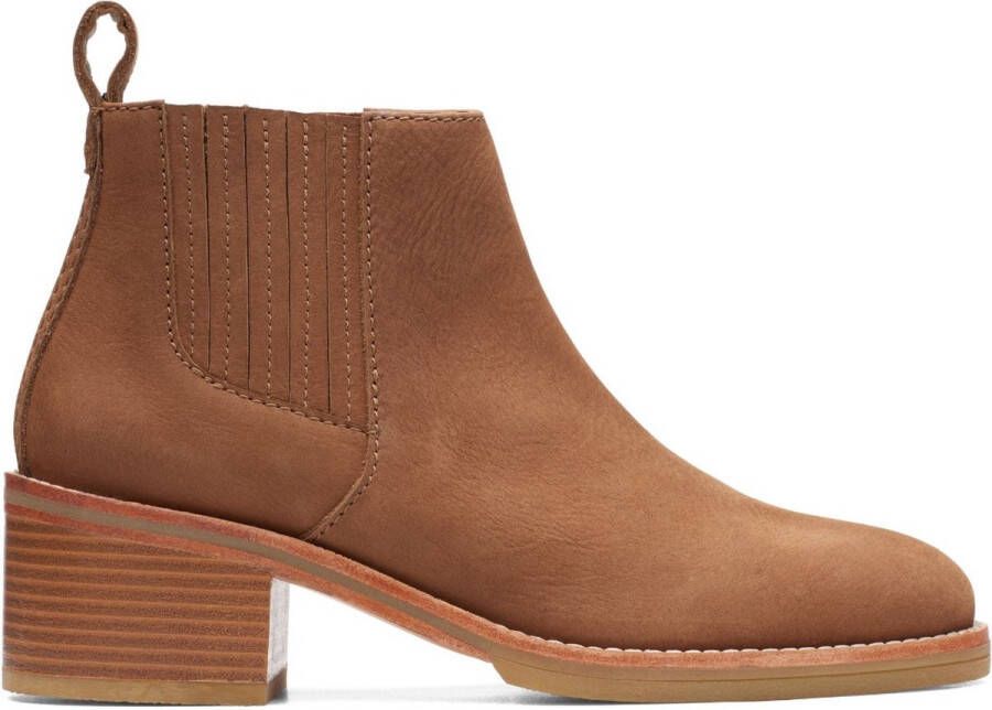 Clarks Dames schoenen Cologne Top D light tan suede