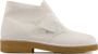 Clarks Dames schoenen Desert Boot221 D white suede - Thumbnail 1