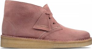Clarks Buty Originals Desert Coal 26163251 Roze Dames