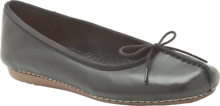 Clarks Damesschoenen Freckle Ice D black leather