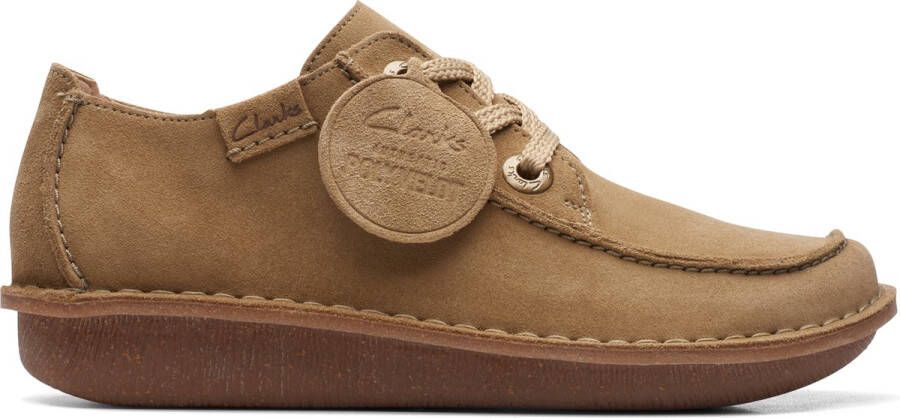 Clarks Dames Funny Dream D 1 dark sand suede