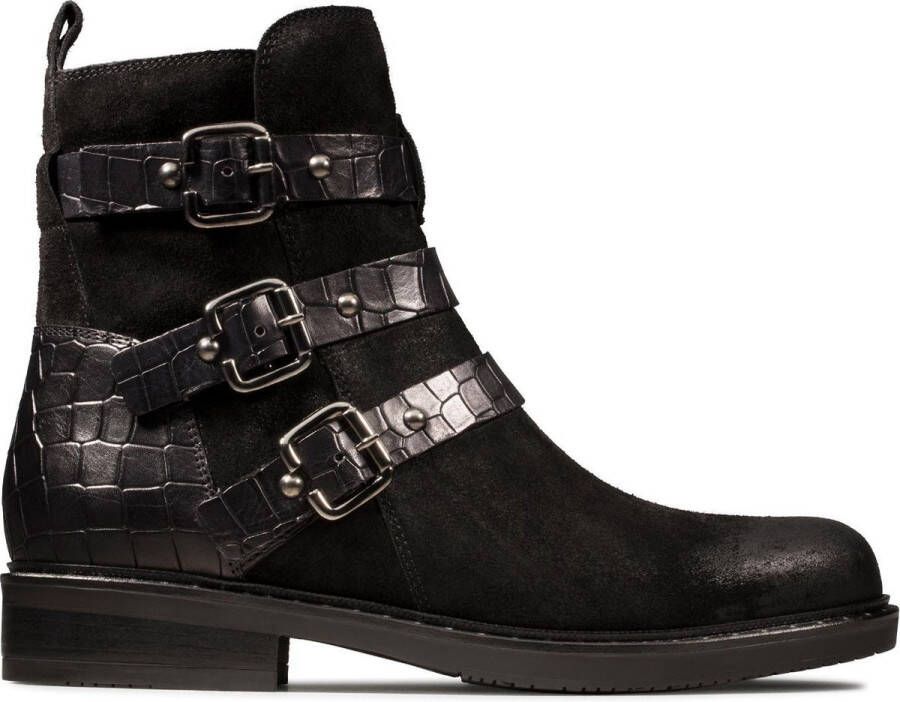 Clarks Dames schoenen Jenna Biker D Zwart - Foto 1