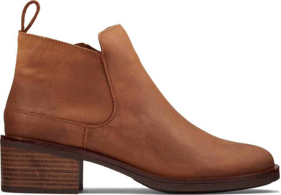 Clarks Dames schoenen Memi Zip D Bruin